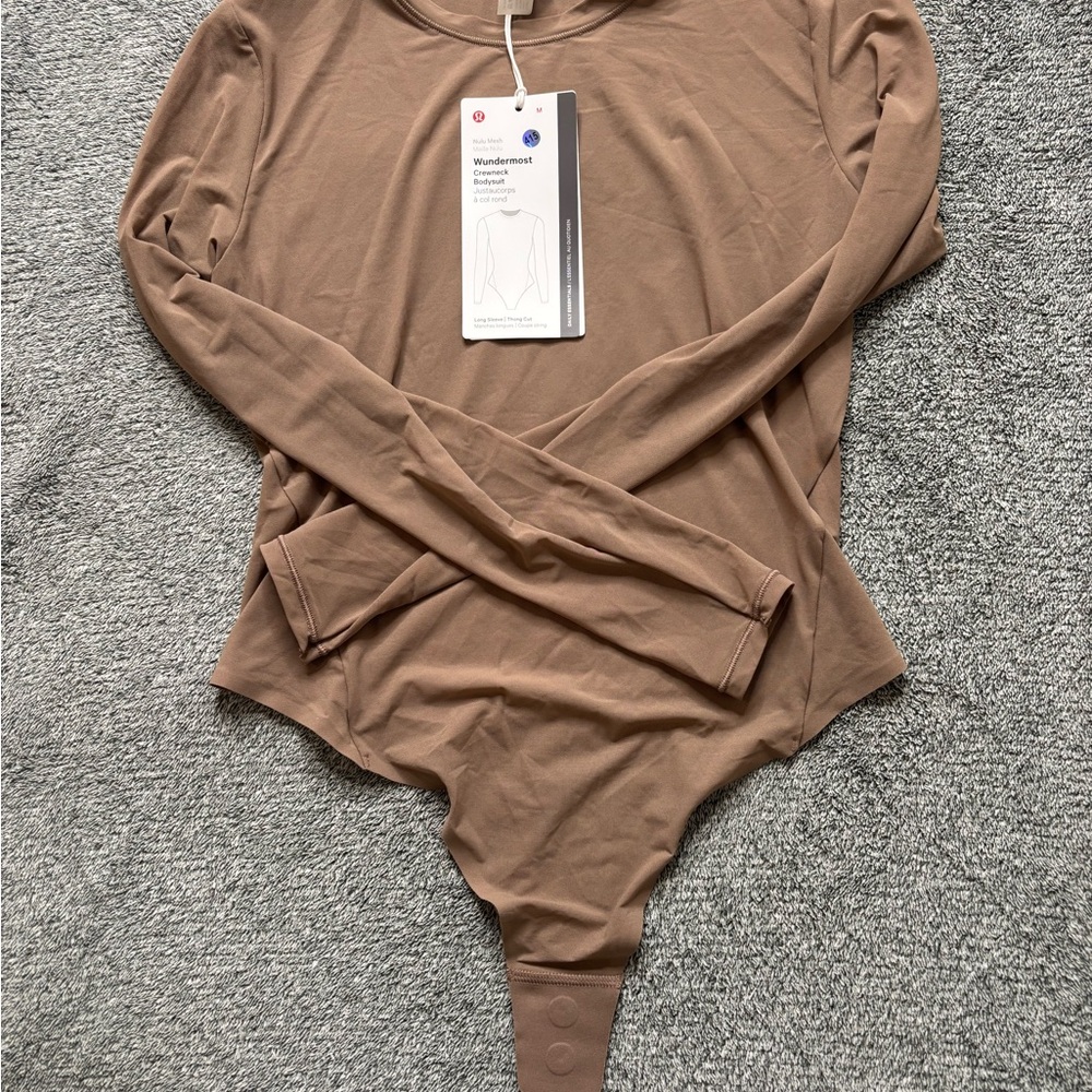 Lululemon Wundermost Crewneck Bodysuit